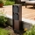 Brilagi - Lauko elektros stulpelis PILLAR 2x SCHUKO 230V IP44 rudas