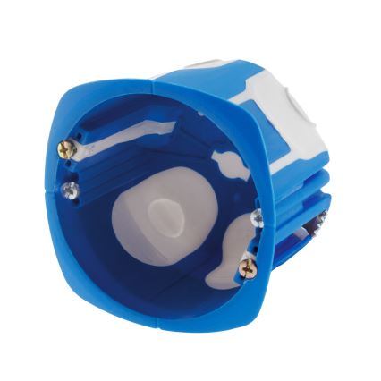 Brilagi - lauko įmontuojamas stačiakampis baltas grindinis lizdas IP55