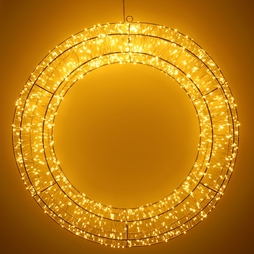 Brilagi - Lauko kalėdinė LED dekoracija LED/6W/230V IP44 50 cm vainikas