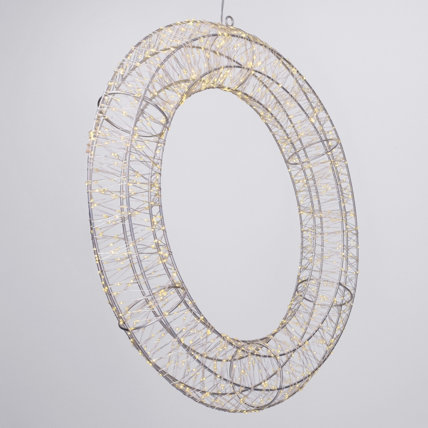 Brilagi - Lauko kalėdinė LED dekoracija LED/6W/230V IP44 50 cm vainikas