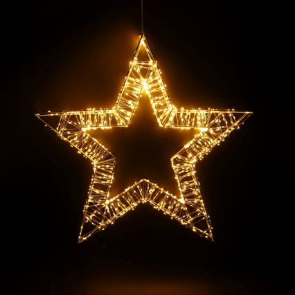 Brilagi - lauko kalėdinė LED dekoracija, LED/6W/230V, IP44, žvaigždė