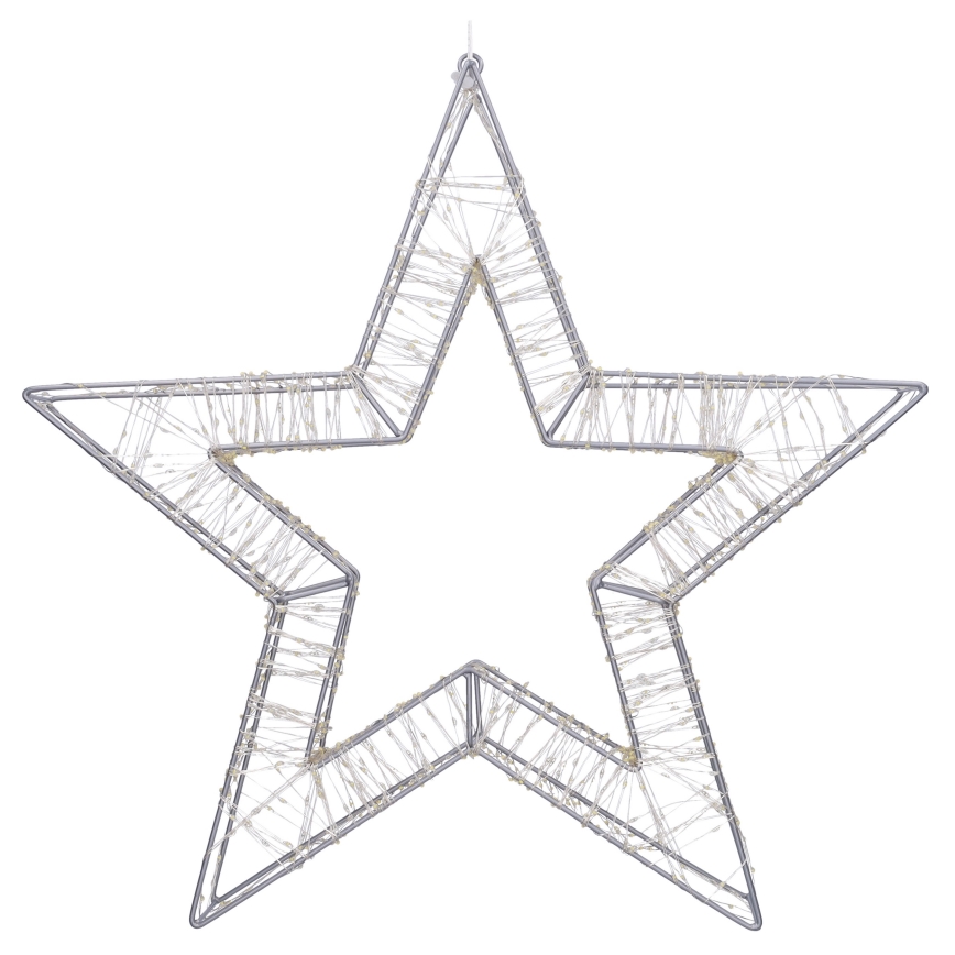 Brilagi - lauko kalėdinė LED dekoracija, LED/6W/230V, IP44, žvaigždė