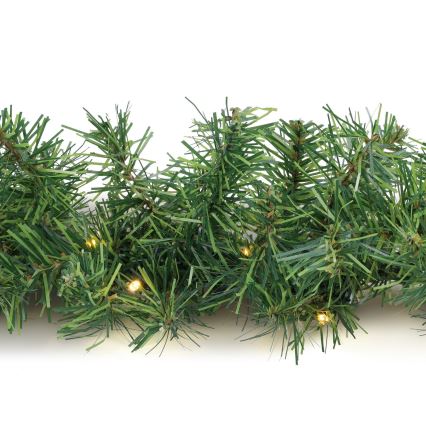 Brilagi - Lauko kalėdinė LED girlianda, maitinama 3x AA, ilgis 300 cm, IP44