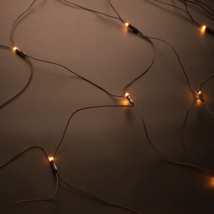 Brilagi - lauko LED kalėdinė užuolaidų girlianda 160 LED, 7x2 m, IP44, šiltai balta