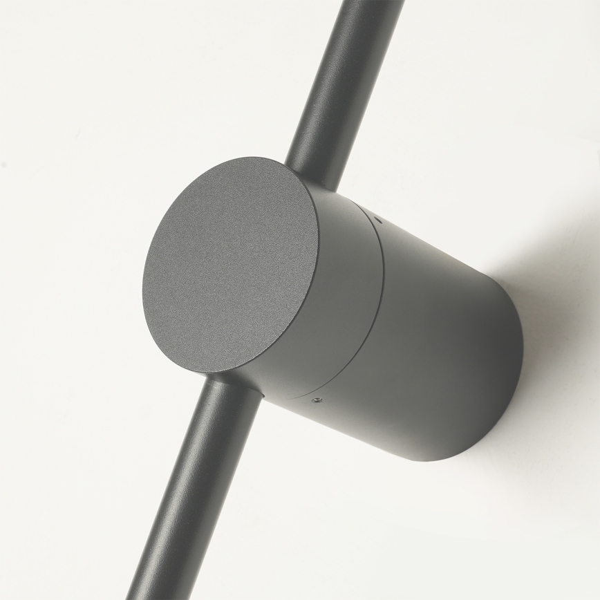 Brilagi - LED lauko sieninis šviestuvas AURA LED/12W/230V 4000K IP54 65 cm antracitas CRI 90