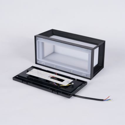 Brilagi - LED lauko sieninis šviestuvas PARKER LED/12W/230V 3000/4500/6000K juodas IP44
