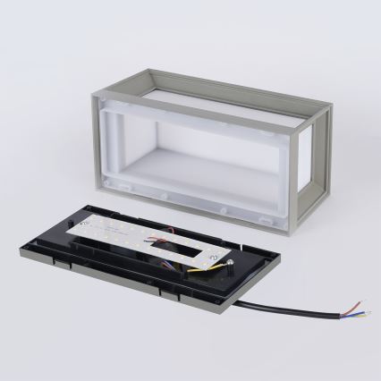 Brilagi - lauko LED sieninis šviestuvas PARKER LED/12W/230V pilkas IP44