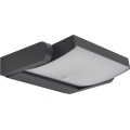 Brilagi - lauko LED sieninis šviestuvas su jutikliu ANKLE LED/18W/230V 3000K IP65 antracitas