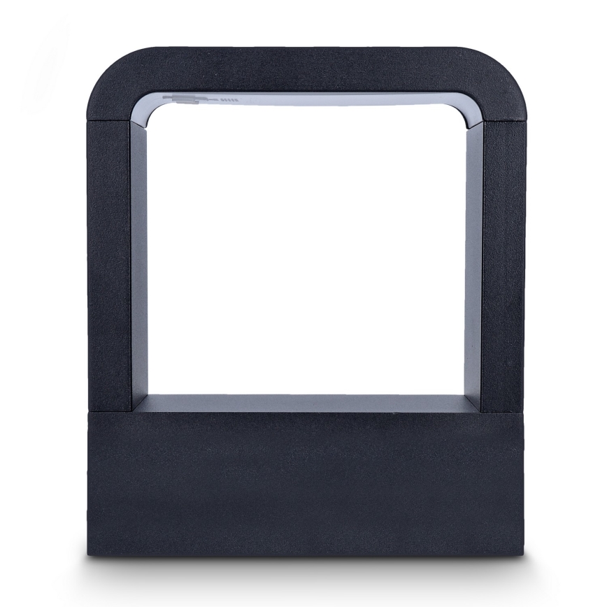 Brilagi - LED Lauko sieninis šviestuvas BARI LED/7W/230V 3000/4000/6000K juodas IP54