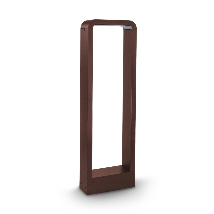 Brilagi - lauko LED šviestuvas BARI LED/7W/230V 3000/4000/6000K rudos spalvos IP54 50 cm