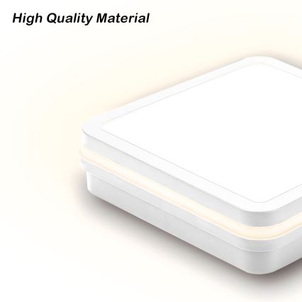 Brilagi - Lauko LED šviestuvas BENE LED/18W/230V 22x22 cm baltas IP54