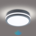BRILAGI - lauko LED šviestuvas su jutikliu BENE LED/18W/230V skersmuo 22 cm antracito spalvos IP54