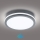 Brilagi - Lauko LED šviestuvas su jutikliu BENE LED/24W/230V skersmuo 26 cm antracitas IP54