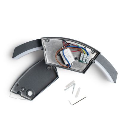 Brilagi - LED Lauko šviestuvas su jutikliu ARCELO LED/9W/230V 50 cm IP54