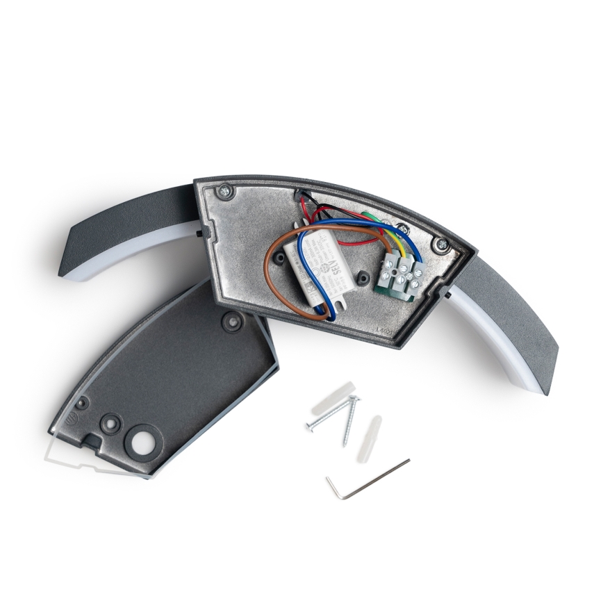 Brilagi - LED Lauko šviestuvas su jutikliu ARCELO LED/9W/230V 50 cm IP54