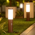 Brilagi - Lauko lempa su judesio jutikliu NOVA 1xE27/15W/230V 40 cm IP44 ruda