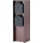 Brilagi - Lauko lizdų stulpelis PILLAR, 2 Schuko lizdai, 230 V, IP44, rudos spalvos