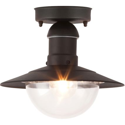 Brilagi - Lauko lubinis šviestuvas MOLDE 1xE27/60W IP44 juodas