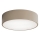 Brilagi - Lauko lubinis šviestuvas su jutikliu CLARE 2xE27/48W/230V diametras 30 cm IP54 smėlio spalva