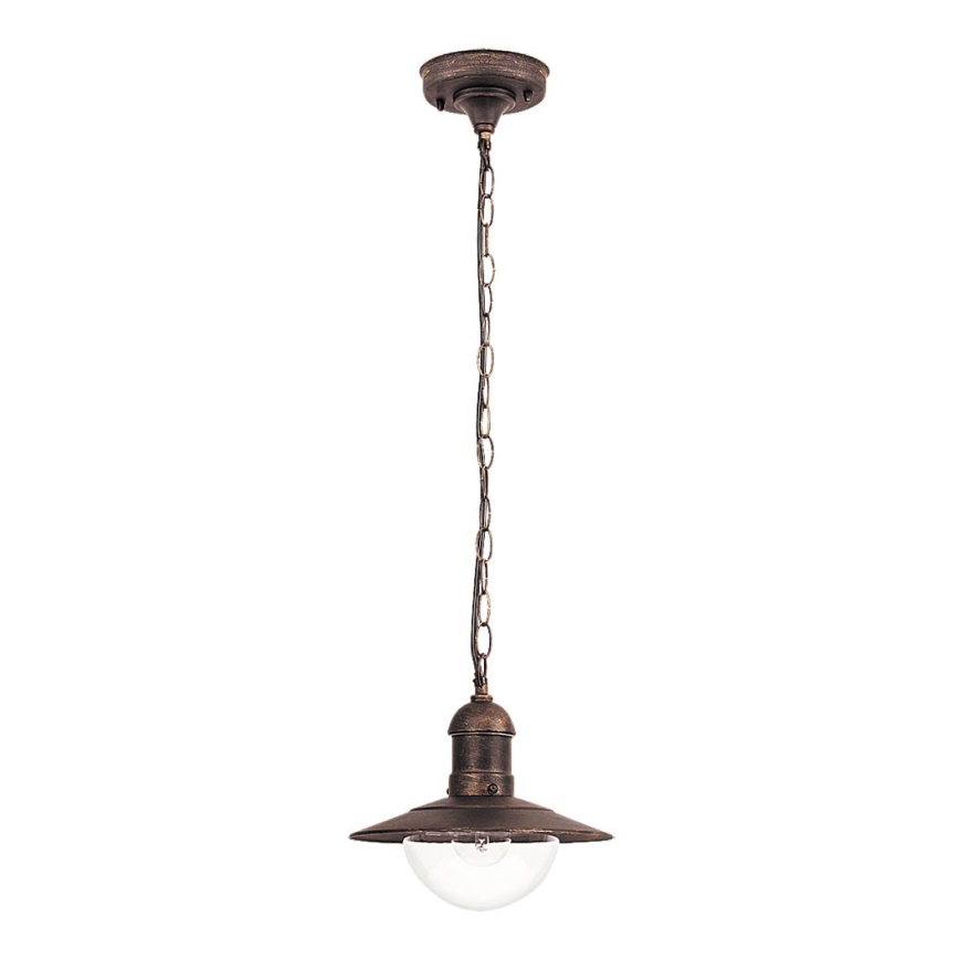 Brilagi - Lauko pakabinamas šviestuvas MOLDE 1xE27/60W IP44 bronzinis/patinuotas