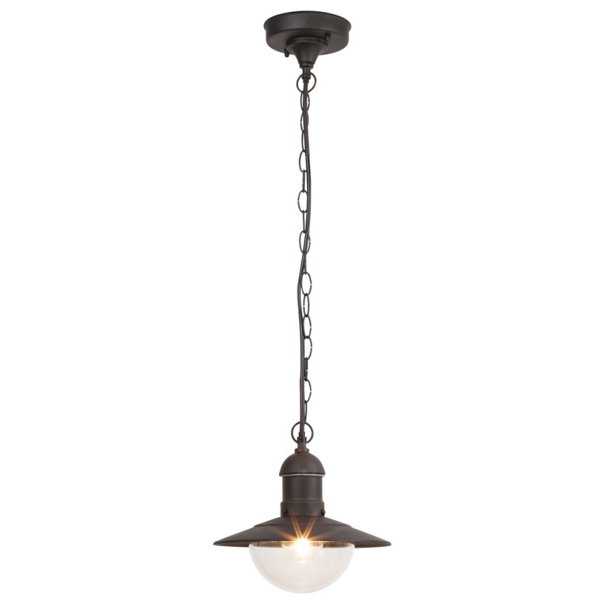 Brilagi - Lauko pakabinamas šviestuvas MOLDE 1xE27/60W IP44 juodas