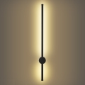 Brilagi - Lauko sieninis LED šviestuvas AURA LED/12W/230V 3000K IP54 65 cm juodas