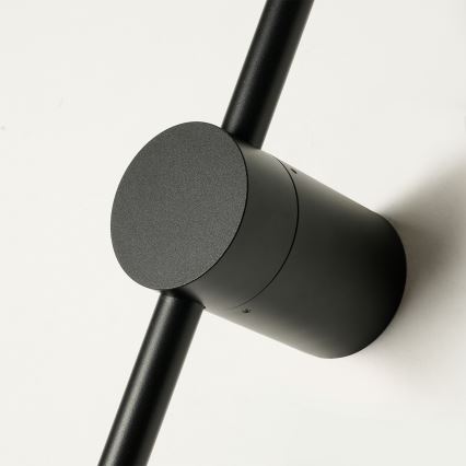 Brilagi - LED lauko sieninis šviestuvas AURA LED/12W/230V 4000K IP54 65 cm juodas CRI 90