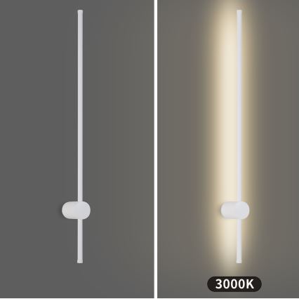Brilagi - LED lauko sieninis šviestuvas AURA LED/20W/230V 3000K IP54 97 cm balta CRI 90