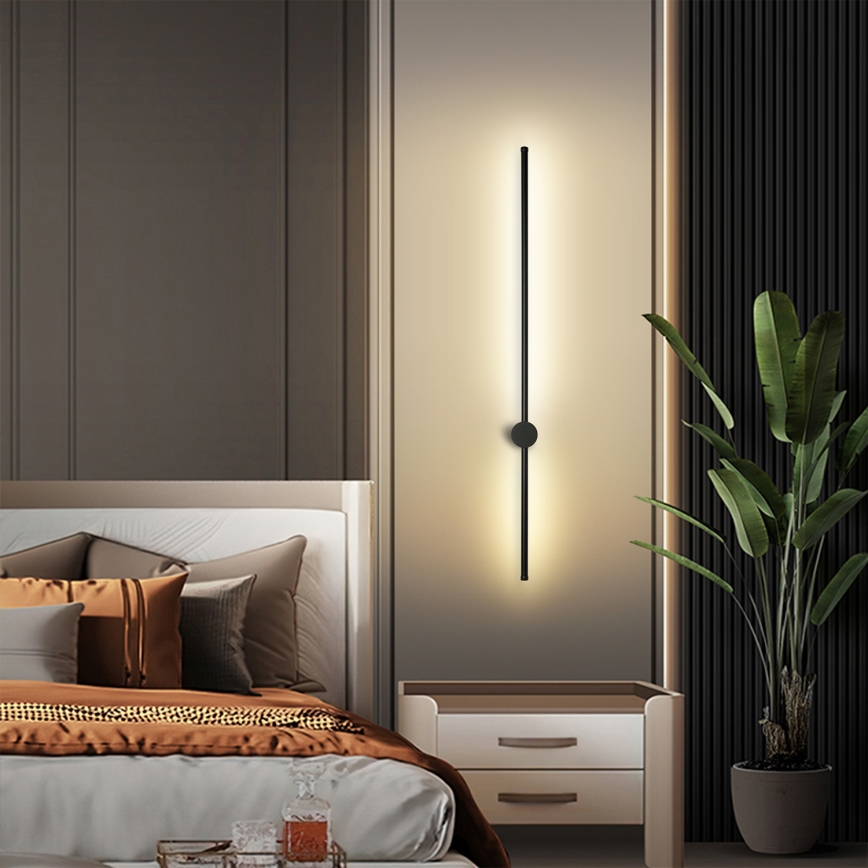 Brilagi - LED lauko sieninis šviestuvas AURA LED/20W/230V 3000K IP54 97 cm antracitas