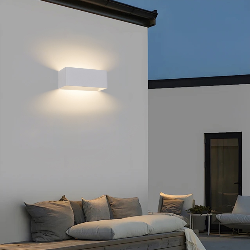 Brilagi - lauko sieninis LED šviestuvas DONNANI LED/7W/230V 20 cm baltas IP44