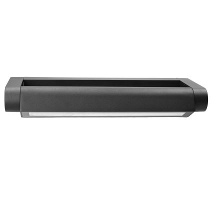 Brilagi - Lauko sieninis LED šviestuvas SALERNO LED/12W/230V 35,5 cm juoda IP65