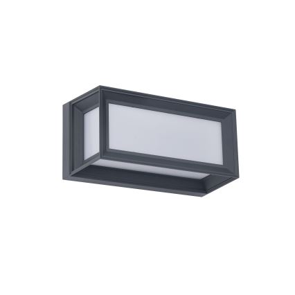 Brilagi - LED lauko sieninis šviestuvas su jutikliu PARKER LED/12W/230V antracitas IP44