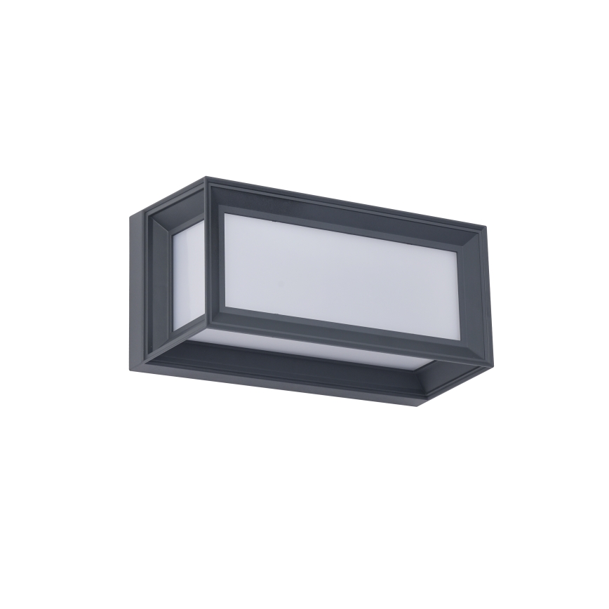 Brilagi - LED lauko sieninis šviestuvas su jutikliu PARKER LED/12W/230V antracitas IP44