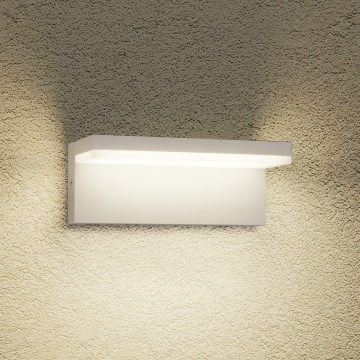 Brilagi - Lauko sieninis LED šviestuvas TESSI LED/10W/230V balta IP54
