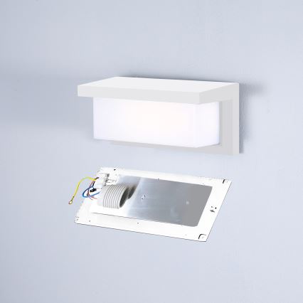 Brilagi - Lauko sieninis šviestuvas BRICKY 1xE27/60W/230V balta IP54