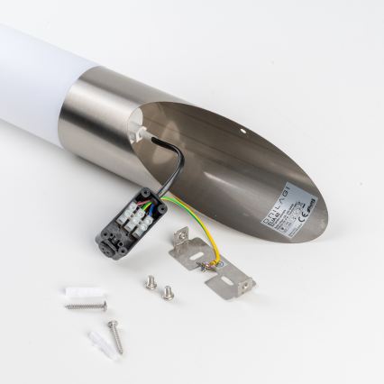 BRILAGI - Lauko sieninis šviestuvas ELIA 1xE27/20W/230V IP44 matinis chromas