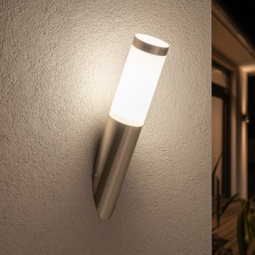BRILAGI - Lauko sieninis šviestuvas ELIA 1xE27/20W/230V IP44 matinis chromas