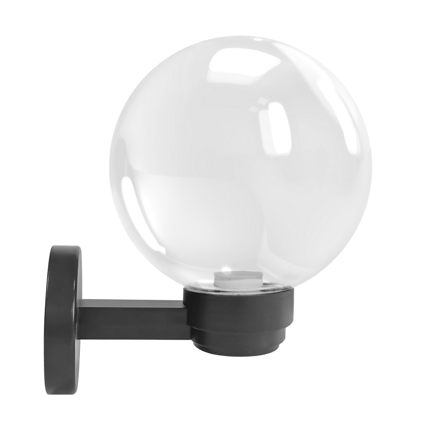 Brilagi - Lauko sieninis šviestuvas HARBOR 1xE27/40W/230V IP33 antracitas/skaidrus