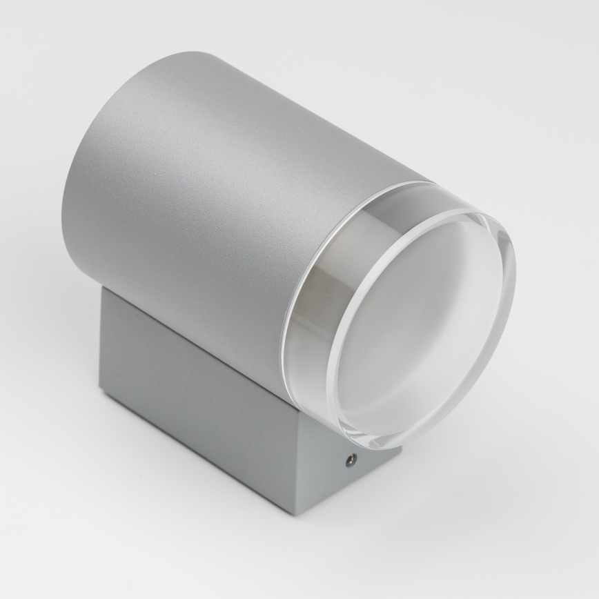 Brilagi - Lauko sieninis šviestuvas MATERA 1xGU10/30W/230V pilka IP54