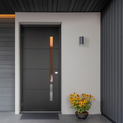 Brilagi - Lauko sieninis šviestuvas MATERA 2xGU10/30W/230V antracitas IP54