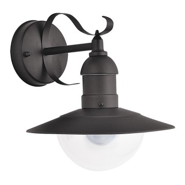 Brilagi - Lauko sieninis šviestuvas MOLDE 1xE27/60W/230V IP44 juodas
