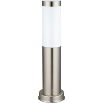 Brilagi - Lauko šviestuvas NOVA 1xE27/15W/230V 40 cm IP44 matinis chromas