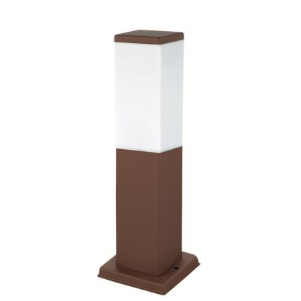 Brilagi - Lauko šviestuvas NOVA 1xE27/15W/230V 40 cm IP44 rudas