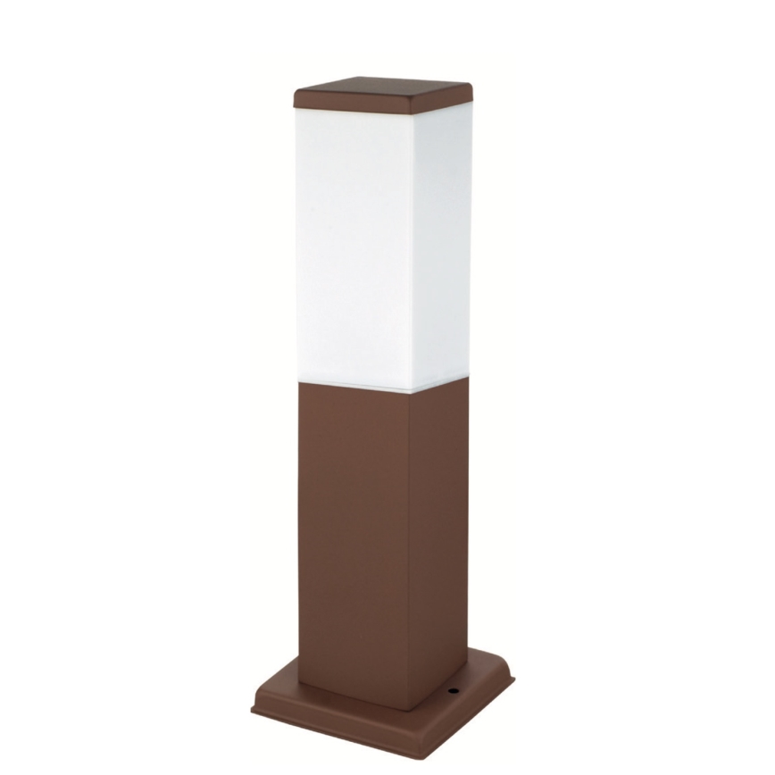 Brilagi - Lauko šviestuvas NOVA 1xE27/15W/230V 40 cm IP44 rudas