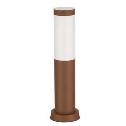 Brilagi - Lauko šviestuvas NOVA 1xE27/15W/230V 40 cm IP44 rudos spalvos