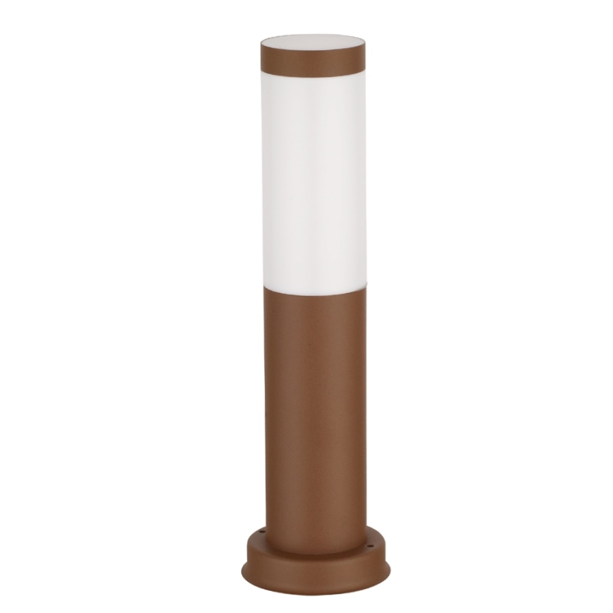 Brilagi - Lauko šviestuvas NOVA 1xE27/15W/230V 40 cm IP44 rudos spalvos