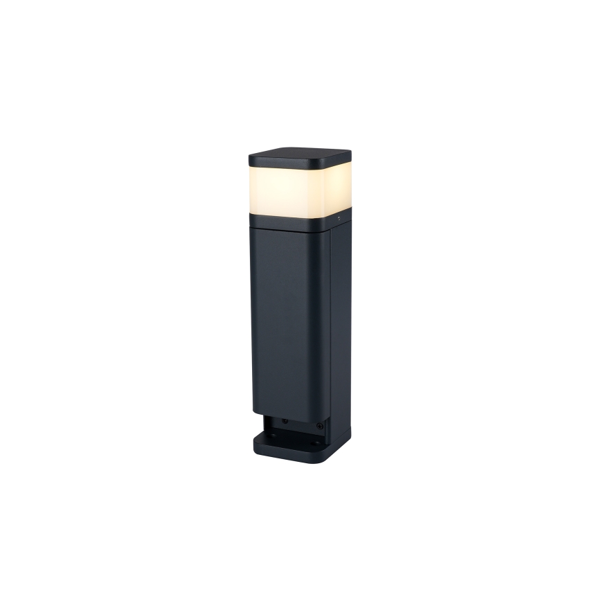 Brilagi - Lauko šviestuvas su 2 SCHUKO lizdais PILLAR 1xG9/11W/230V IP44 antracito spalva