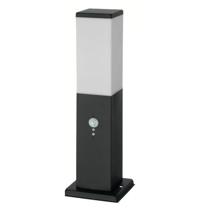 Brilagi - Lauko šviestuvas su judesio davikliu NOVA 1xE27/15W/230V 40 cm IP44 juodas
