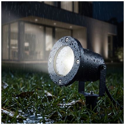 BRILAGI - Lauko šviestuvas TERRA 1xGU10/50W/230V IP65 juodas