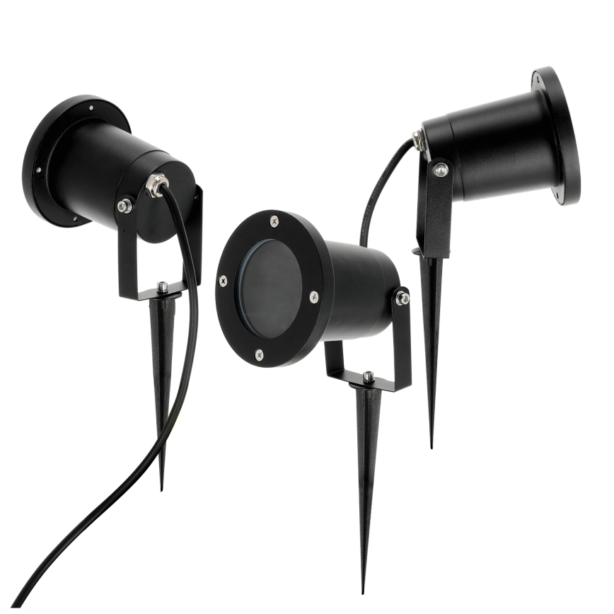 BRILAGI - Lauko šviestuvas TERRA 1xGU10/50W/230V IP65 juodas